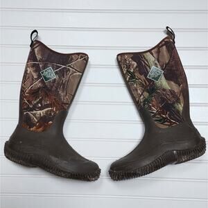 The Original Muck Boot Company Kids Hale Realtree Edge Camo Boots Size 5